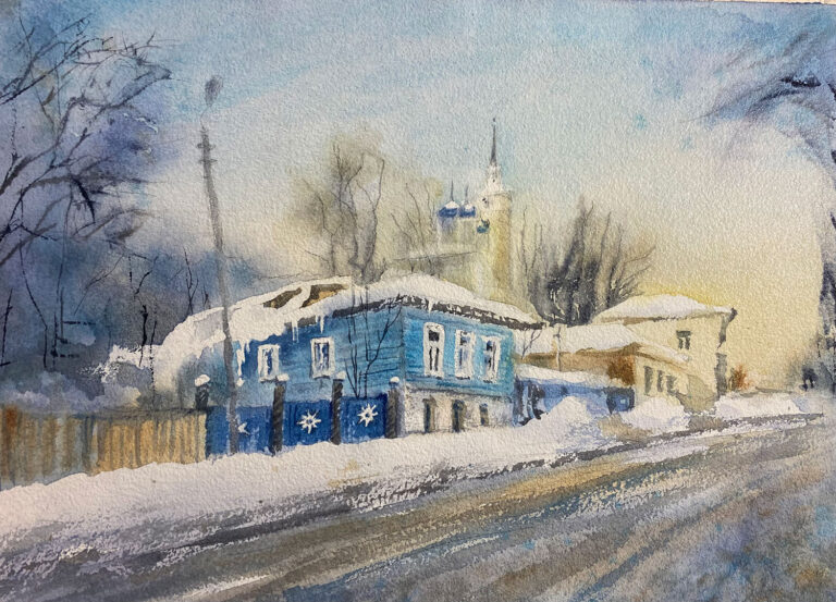 Выставка графики и живописи Ирины Блиновой «Город за красивым поворотом»